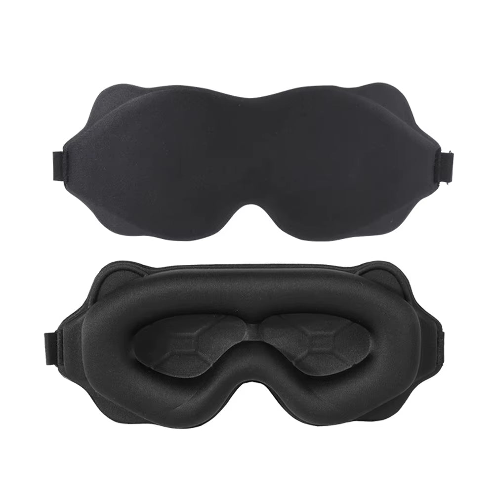 Luxurious 3D Sleep Mask - Total Light Blockage & Ultimate Comfort for Restful Sleep