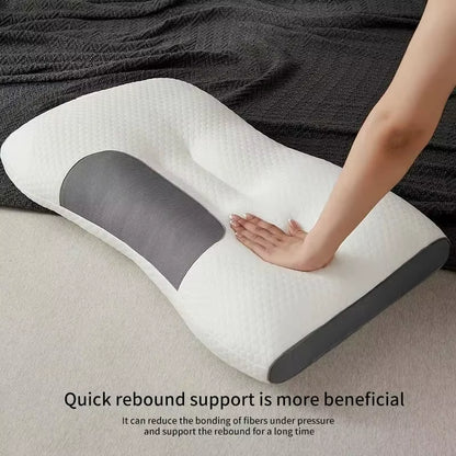 2024 New Honeycomb Cervical Support Pillow – Antibacterial, Anti-Mite, and Sleep-Enhancing Comfort