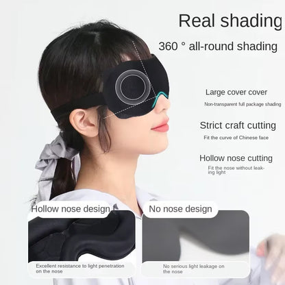 Luxurious 3D Sleep Mask - Total Light Blockage & Ultimate Comfort for Restful Sleep