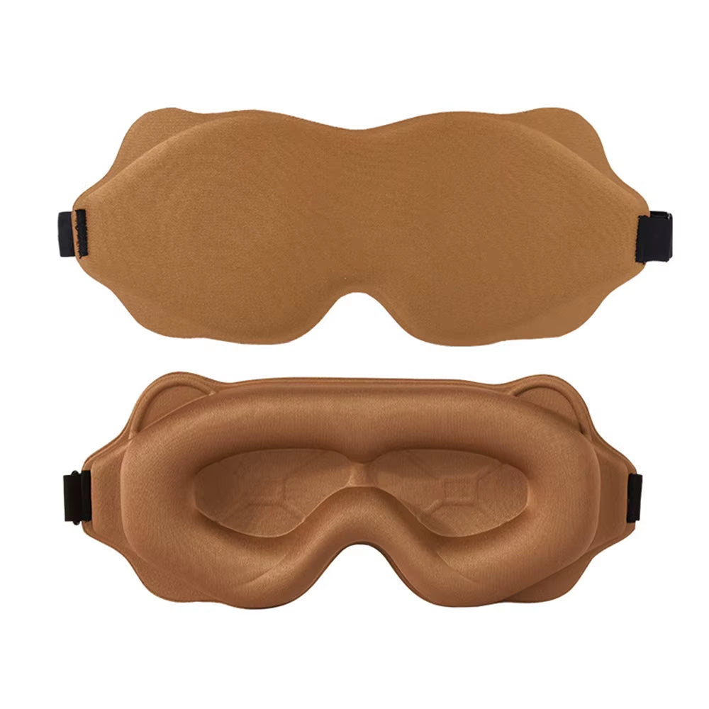 Luxurious 3D Sleep Mask - Total Light Blockage & Ultimate Comfort for Restful Sleep